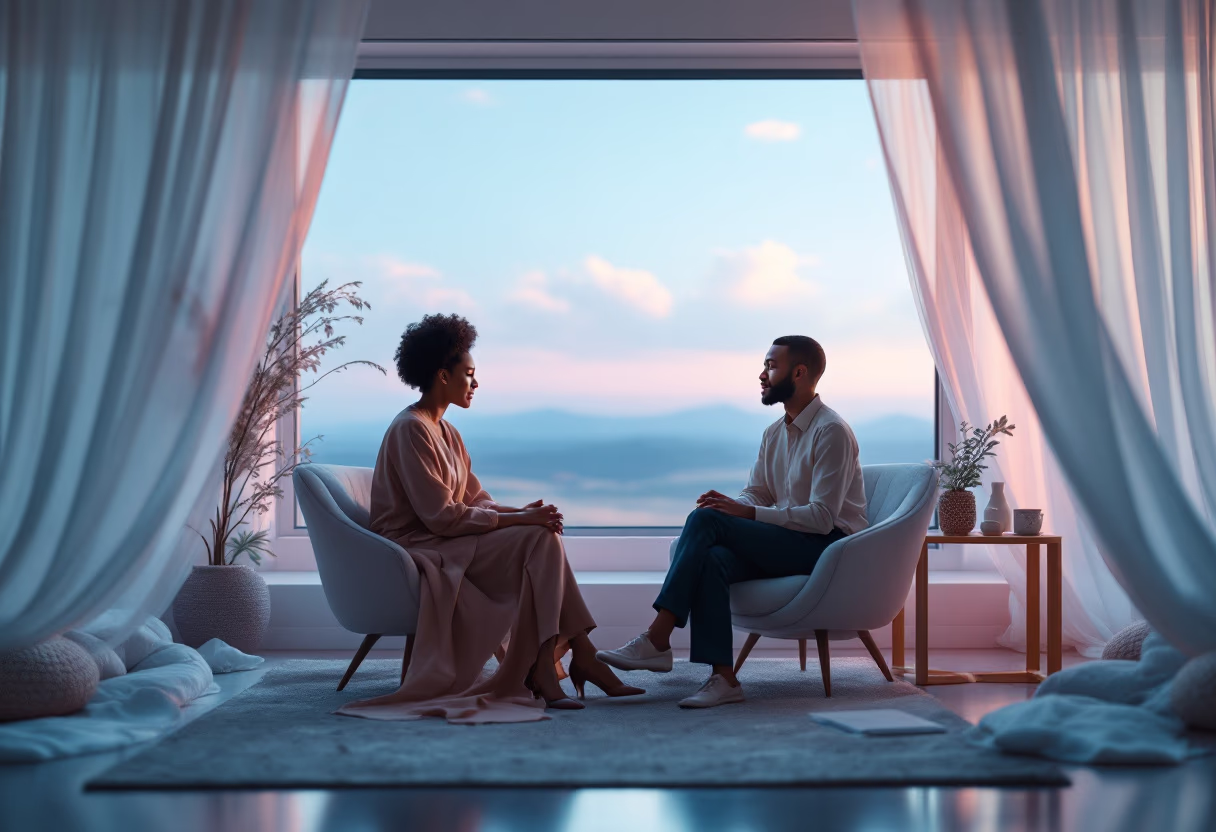 image of job interview (for a trucking company)