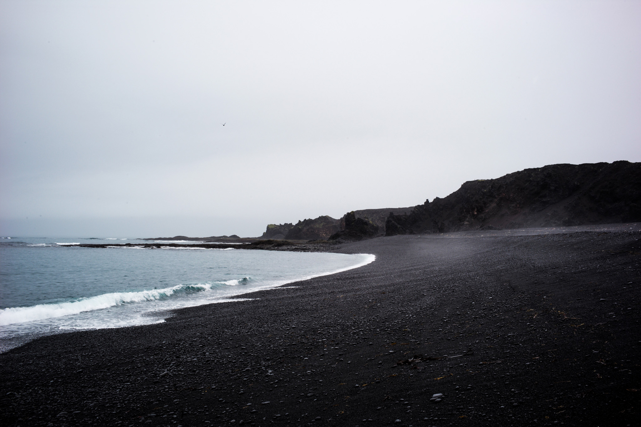 A beautiful woman in a transparent shawl.