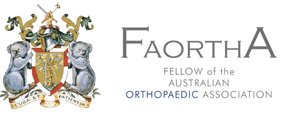 Fellow of the Australian Orthopaedic Association (FAOrthA) logo
