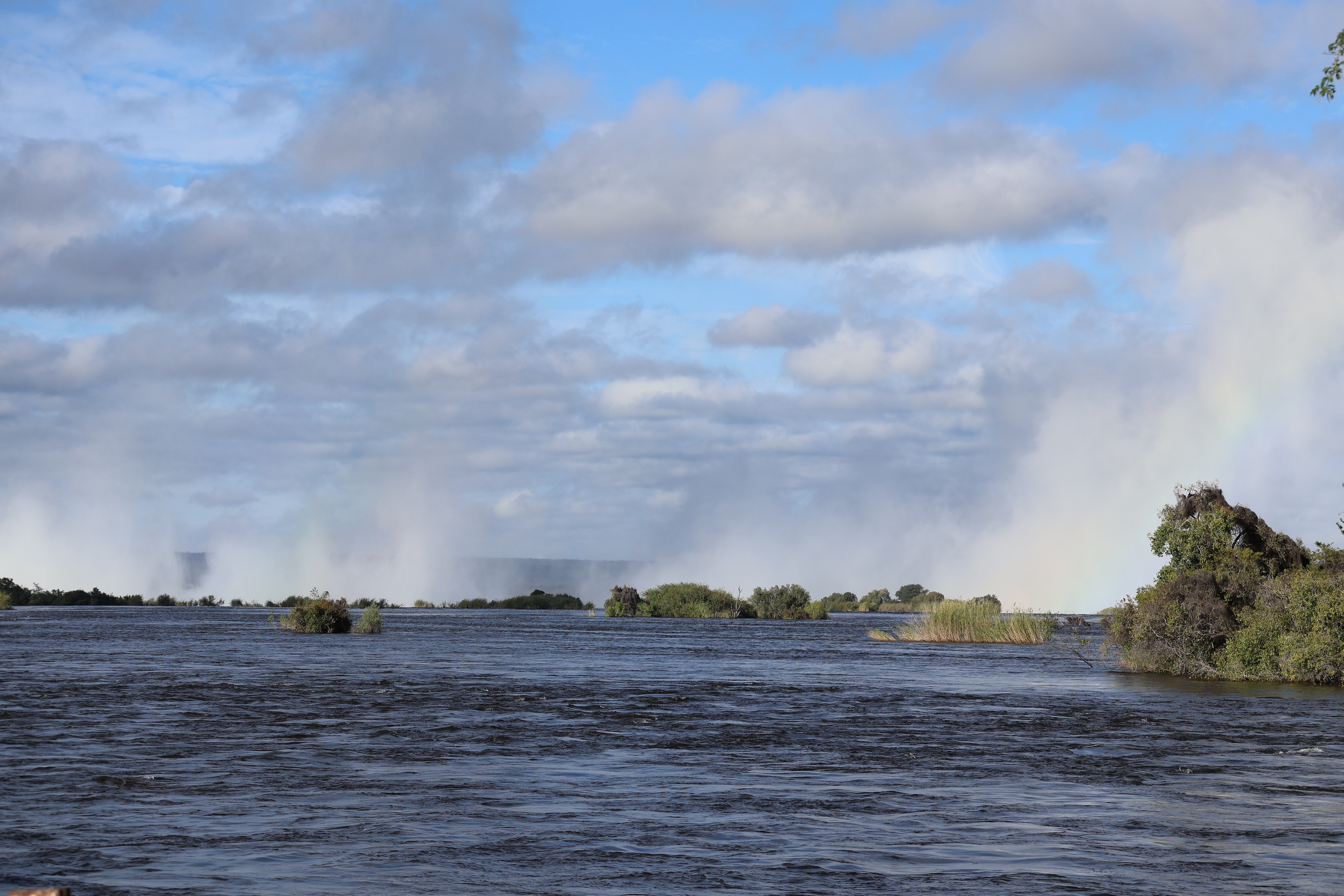 Zambezi river, Victoria falls view