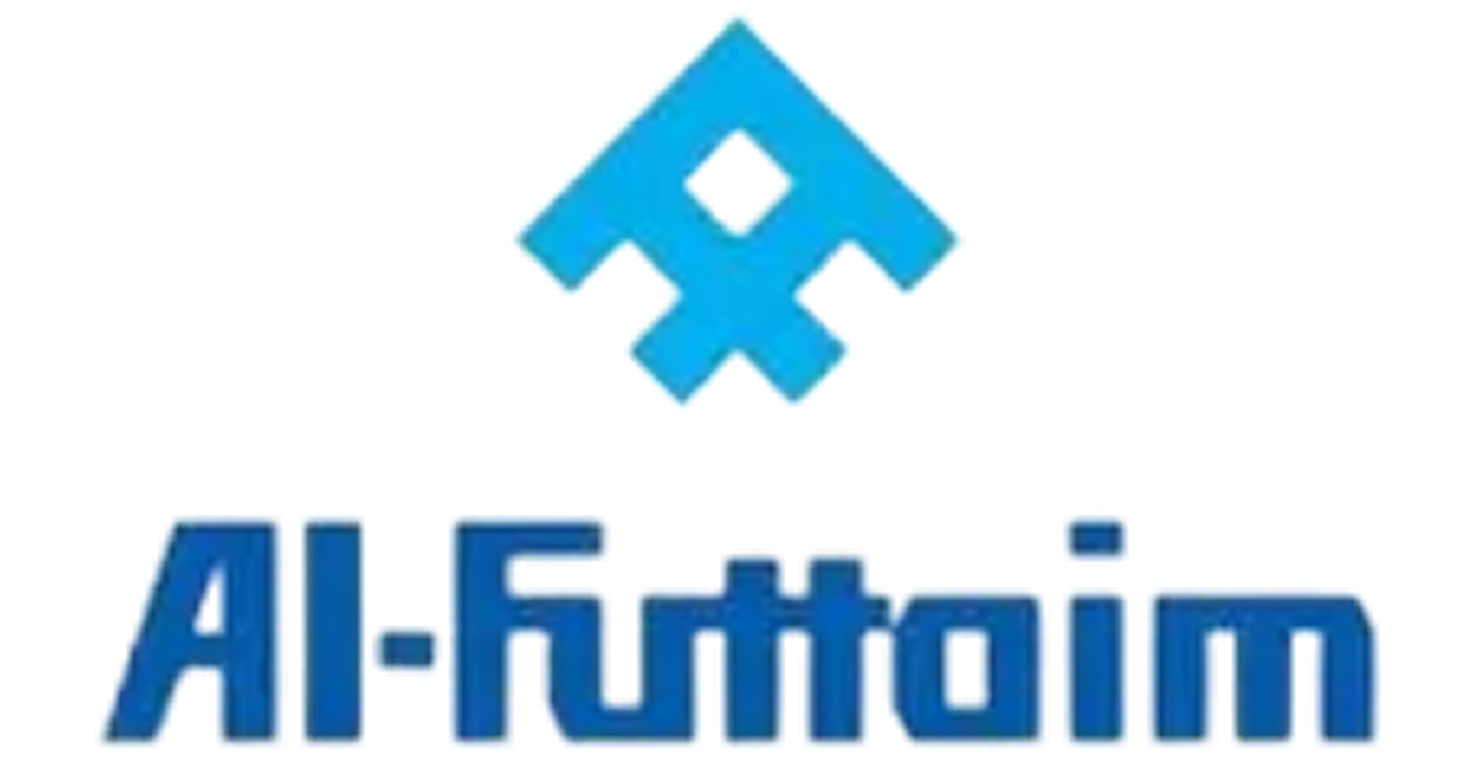 Blue geometric logo above the text 'Al-Futtaim' in blue letters.