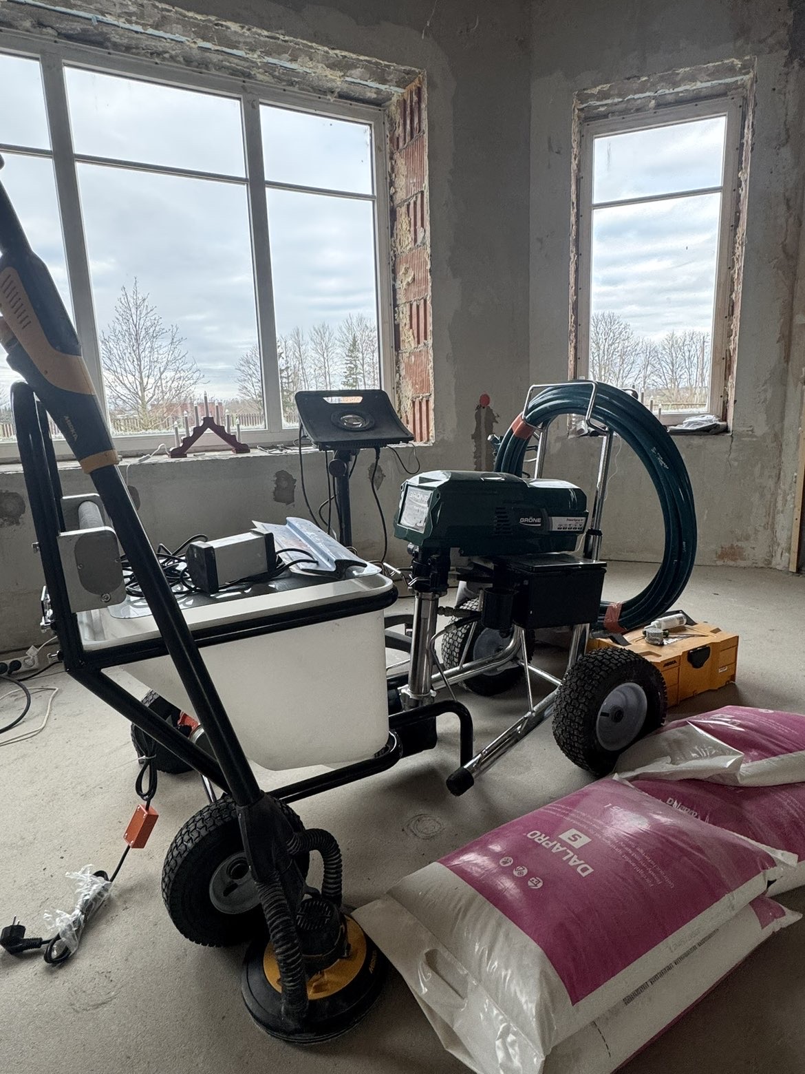 image of ongoing project