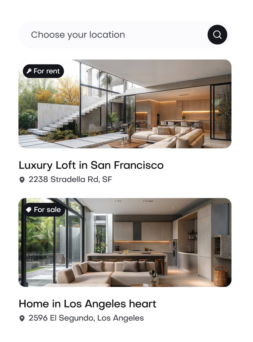 Search for your Dream House - Property X Webflow Template