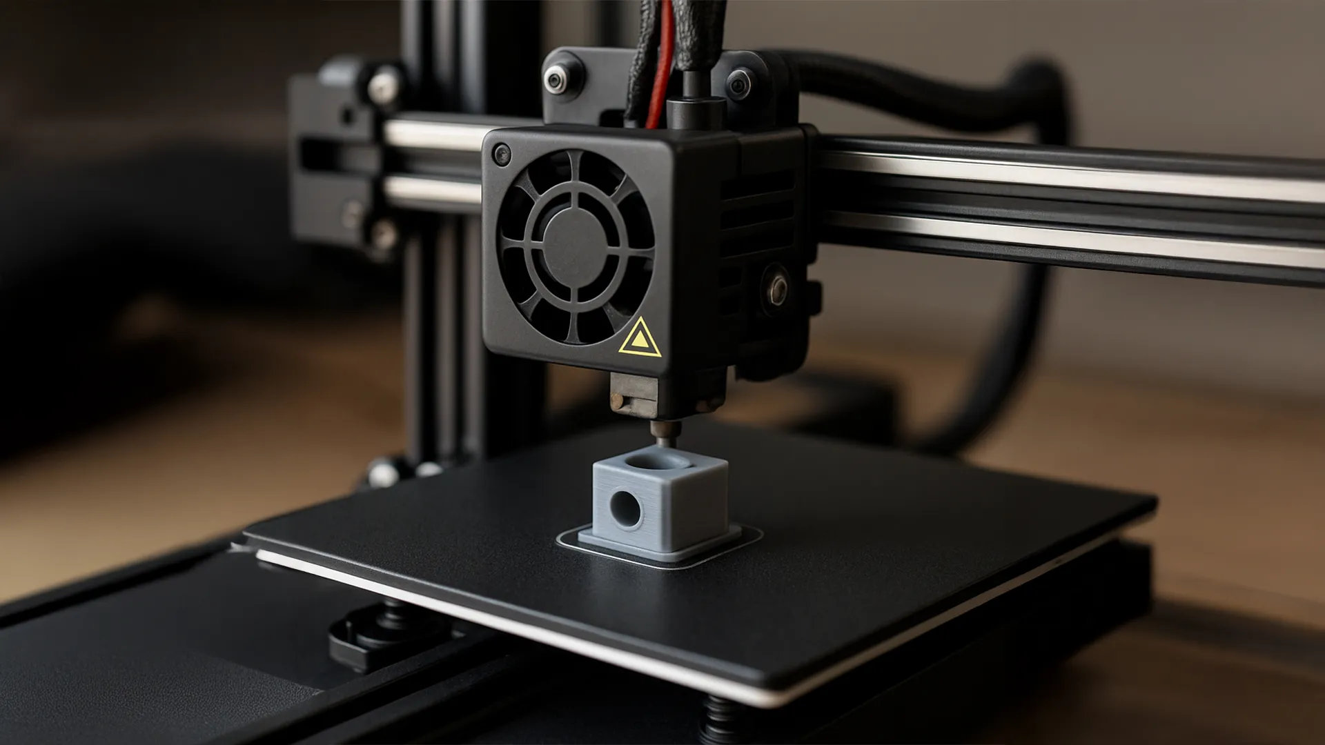 3D-Drucker produziert Kunststoff-Prototyp im Druckverfahren