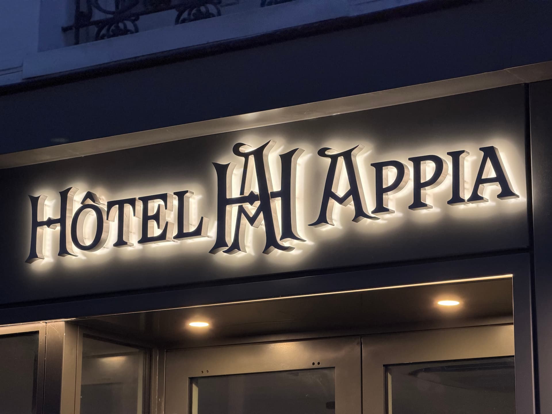 Façade Hôtel Appia