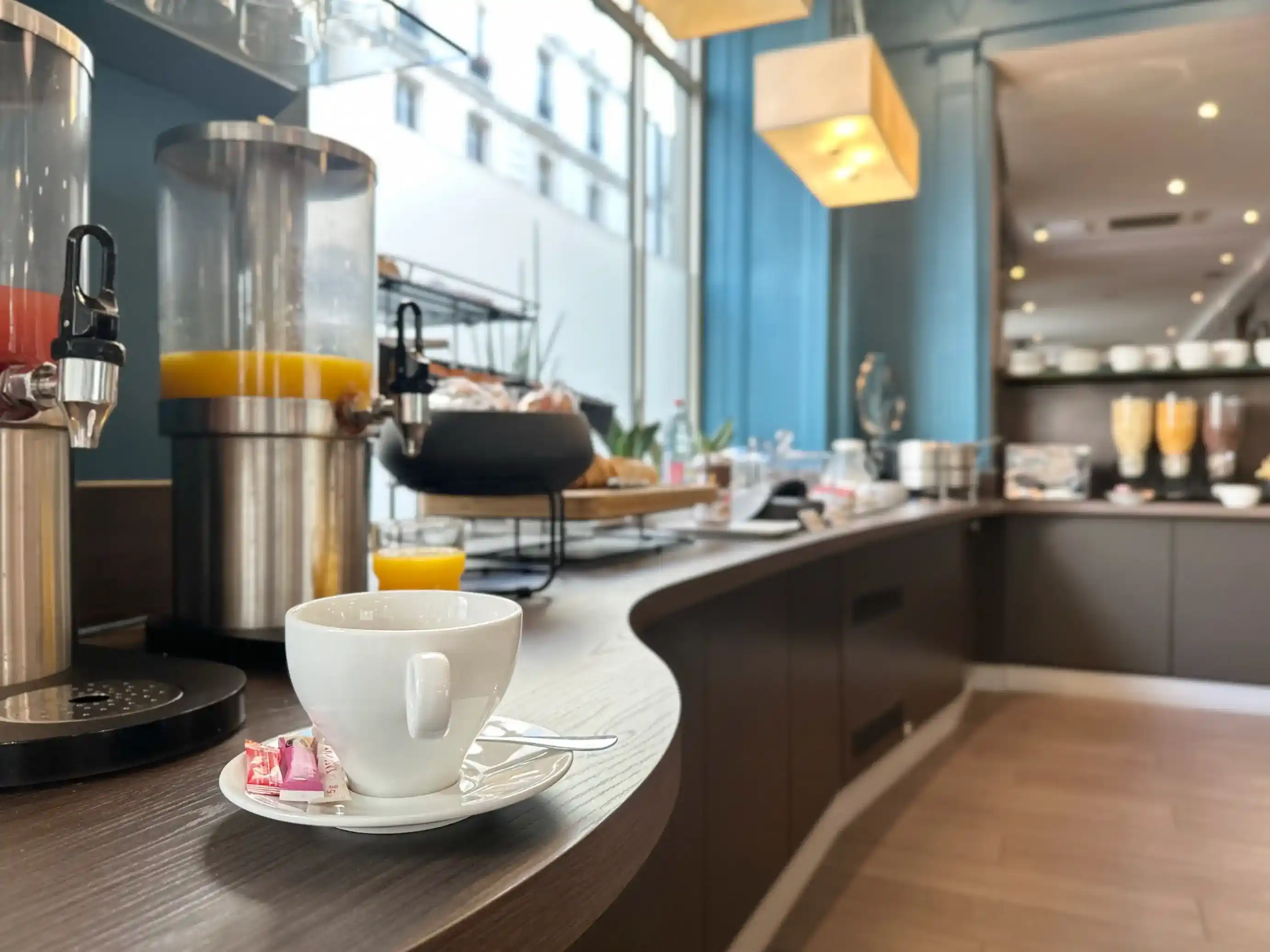 Buffet petit déjeuner