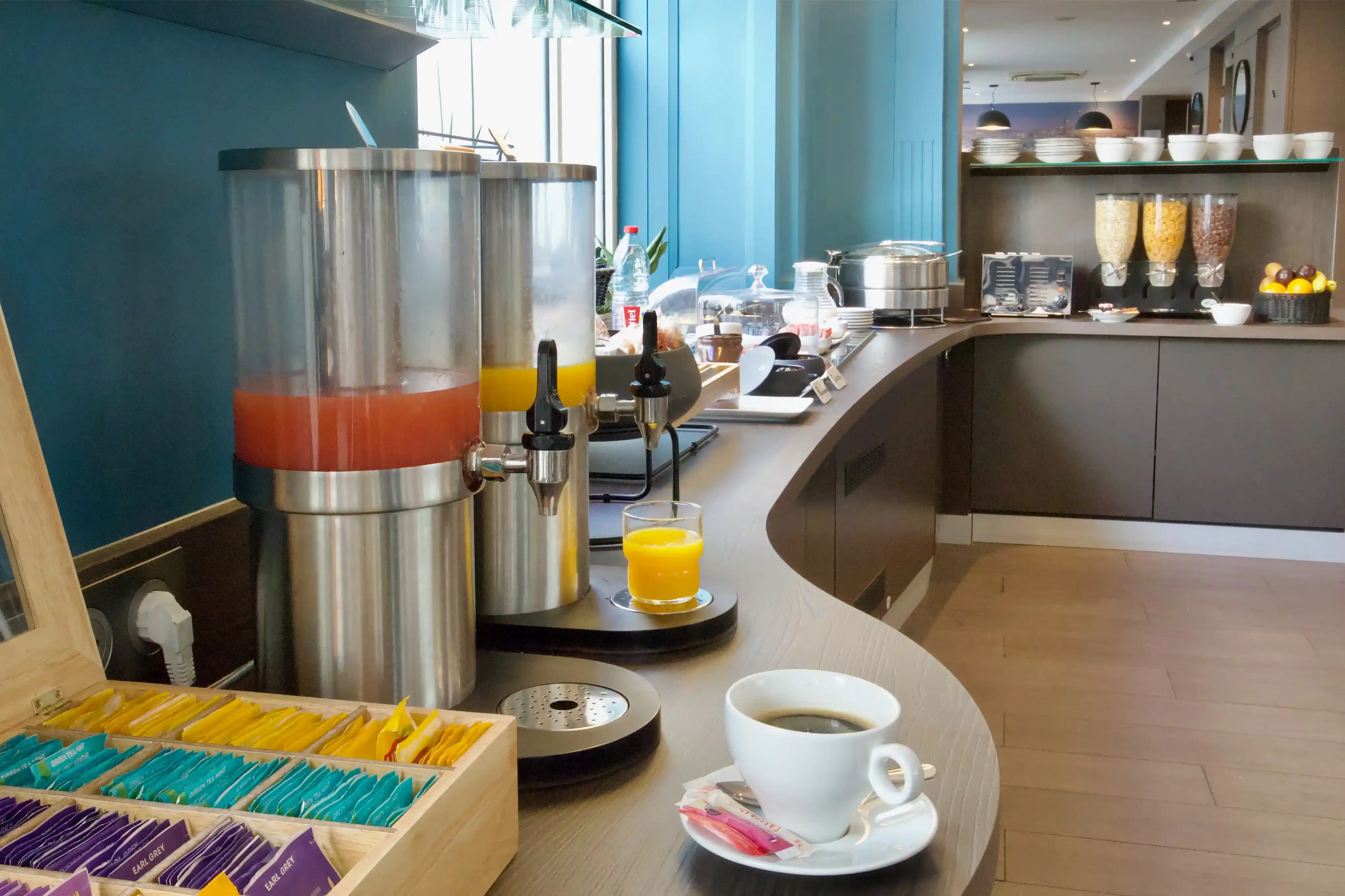 Buffet petit déjeuner