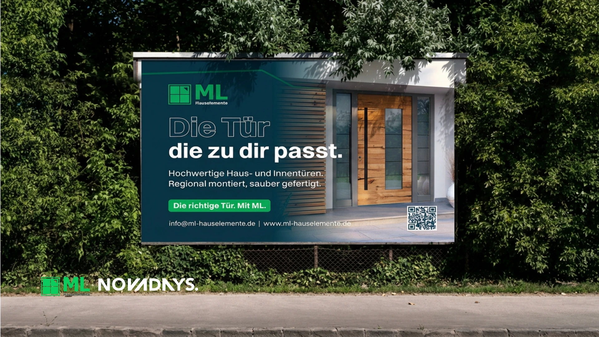 Werbevideo ML Hauselemente – Präsentation von Türen und Bauelementen für Wohnhäuser