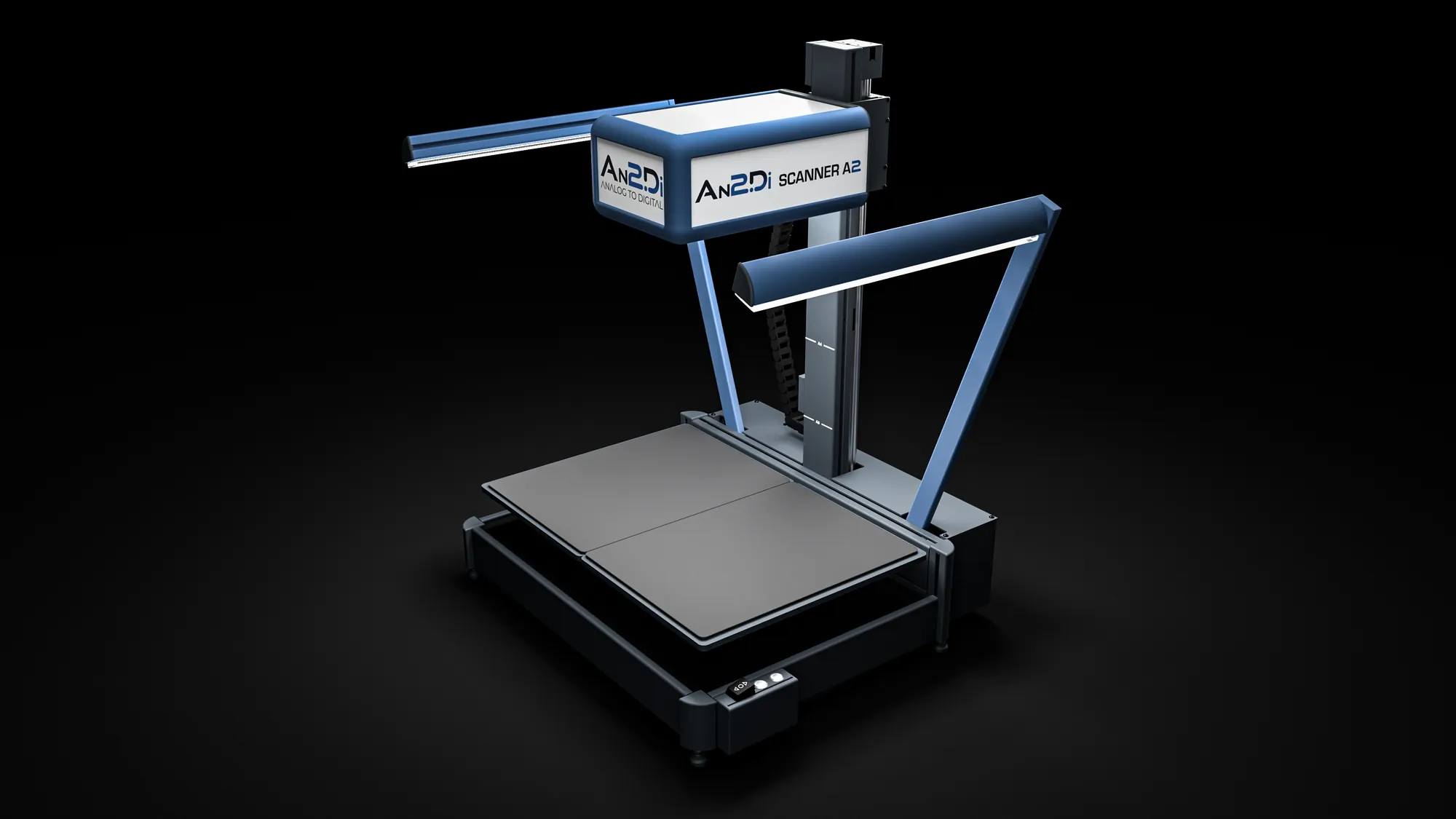 An2Di Scanner von schräg oben