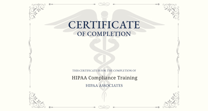 HIPAA Compliance Training and Certification