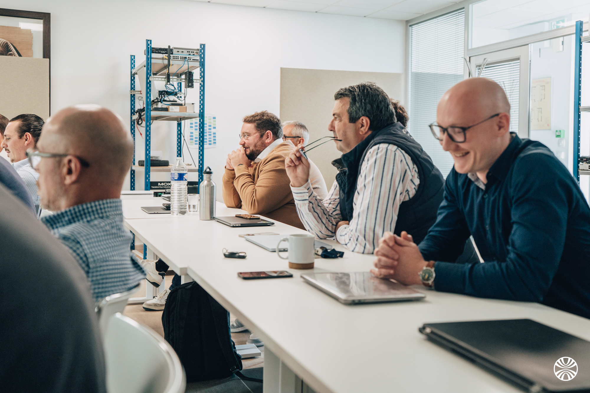 image of business strategy session for a data analytics and business intelligence company