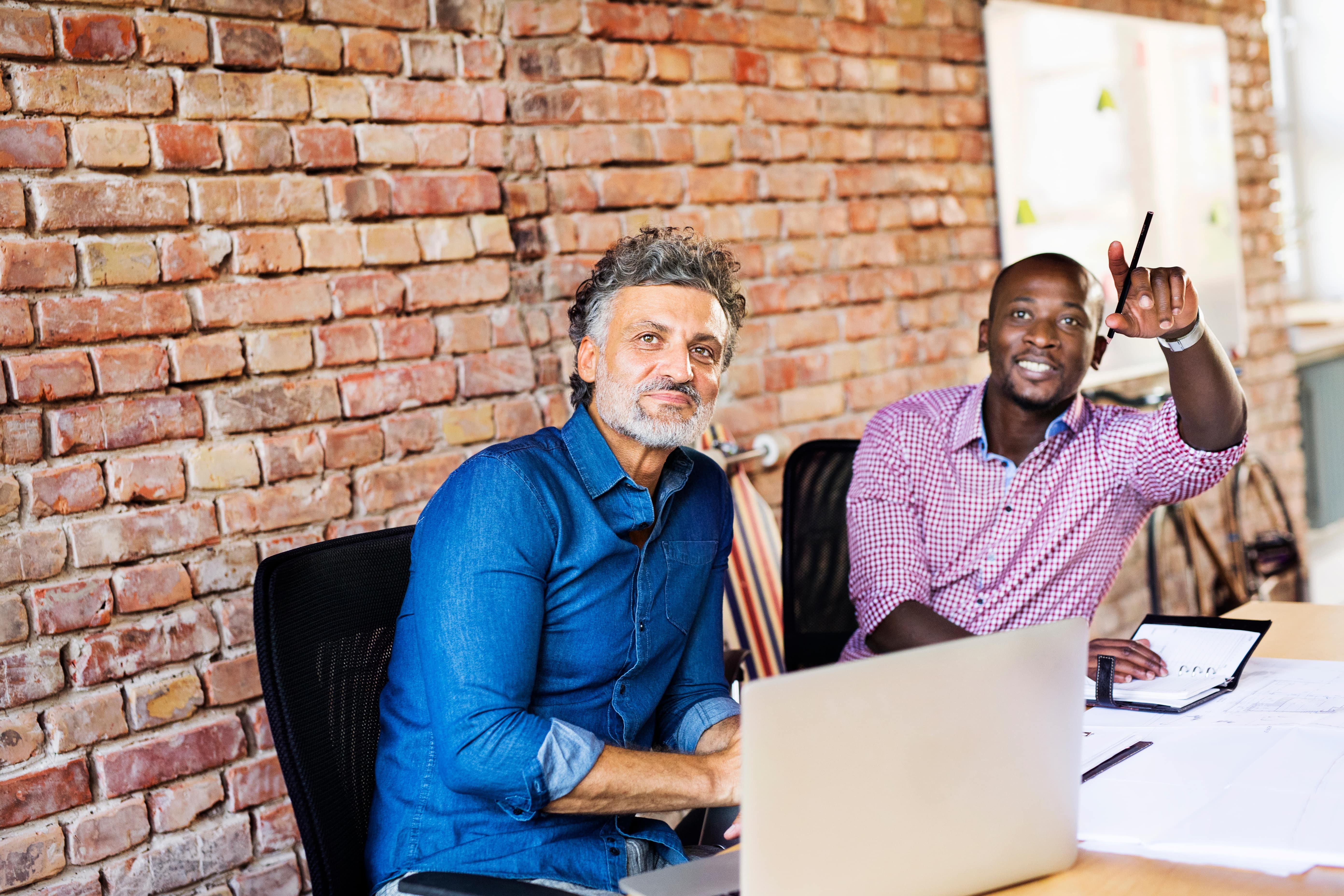 Lawyer helping client with mutual nda