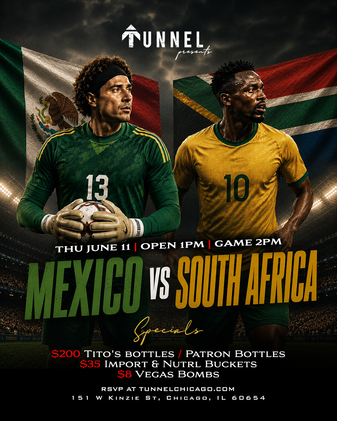 Mexico vs South Africa Watch Party