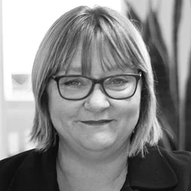 A photo of Debi Davies who works in the client services team at Zylpha