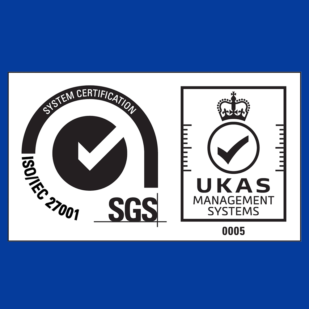 A copy of Zylpha's ISO27001 accreditation logo