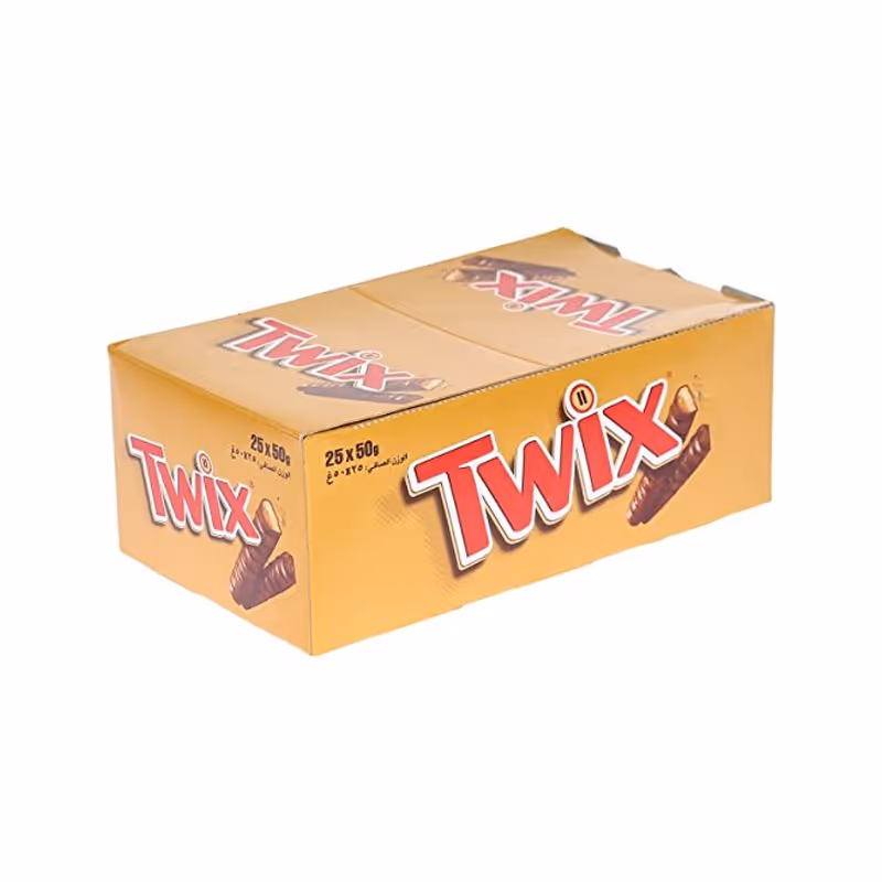 Twix Chocolate 10x25x50Gm
