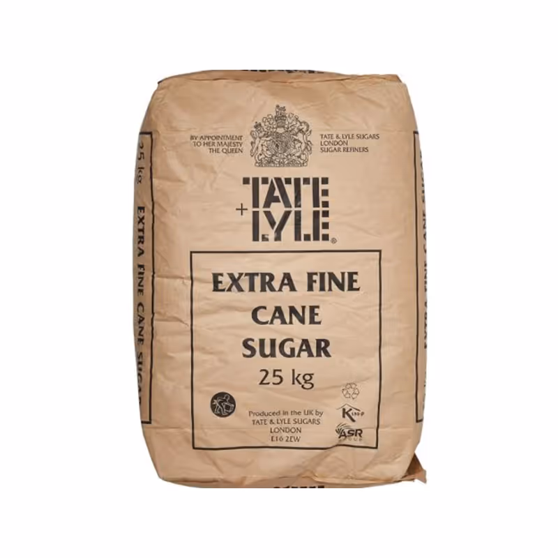 Tate & Lyle Caster Sugar 25Kgs