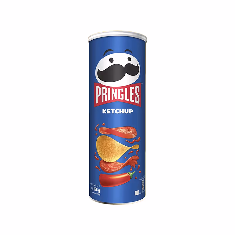 Pringles Chips Ketchup 19x165Gm