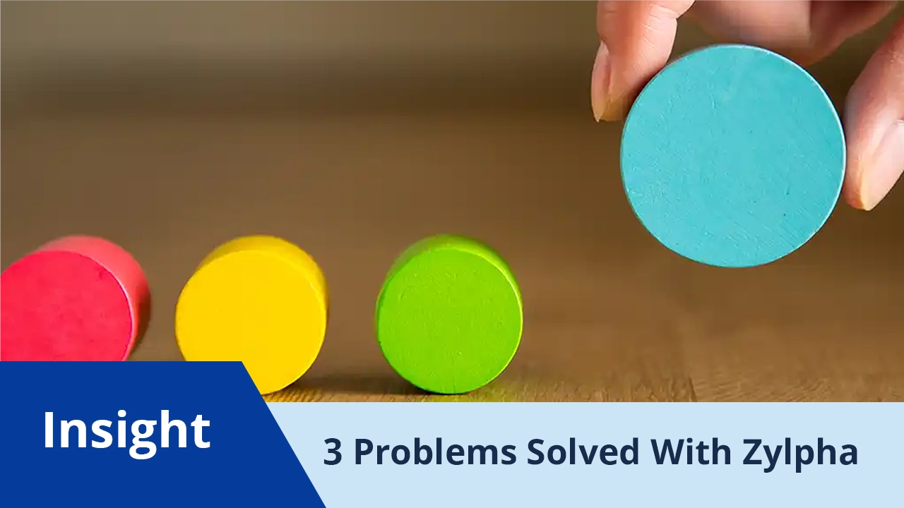 Insight - 3 problems solved with Zylpha