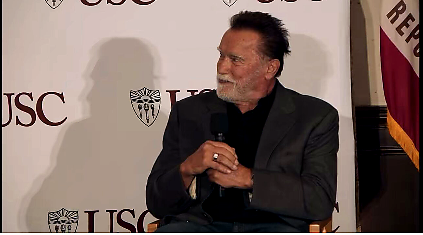 Arnold Schwarzenegger’s comments at USC
