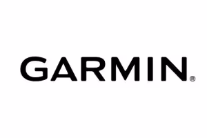 Garmin logo in black text on a white background.