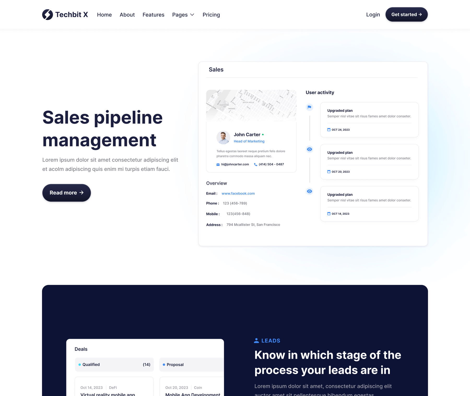 features single page image