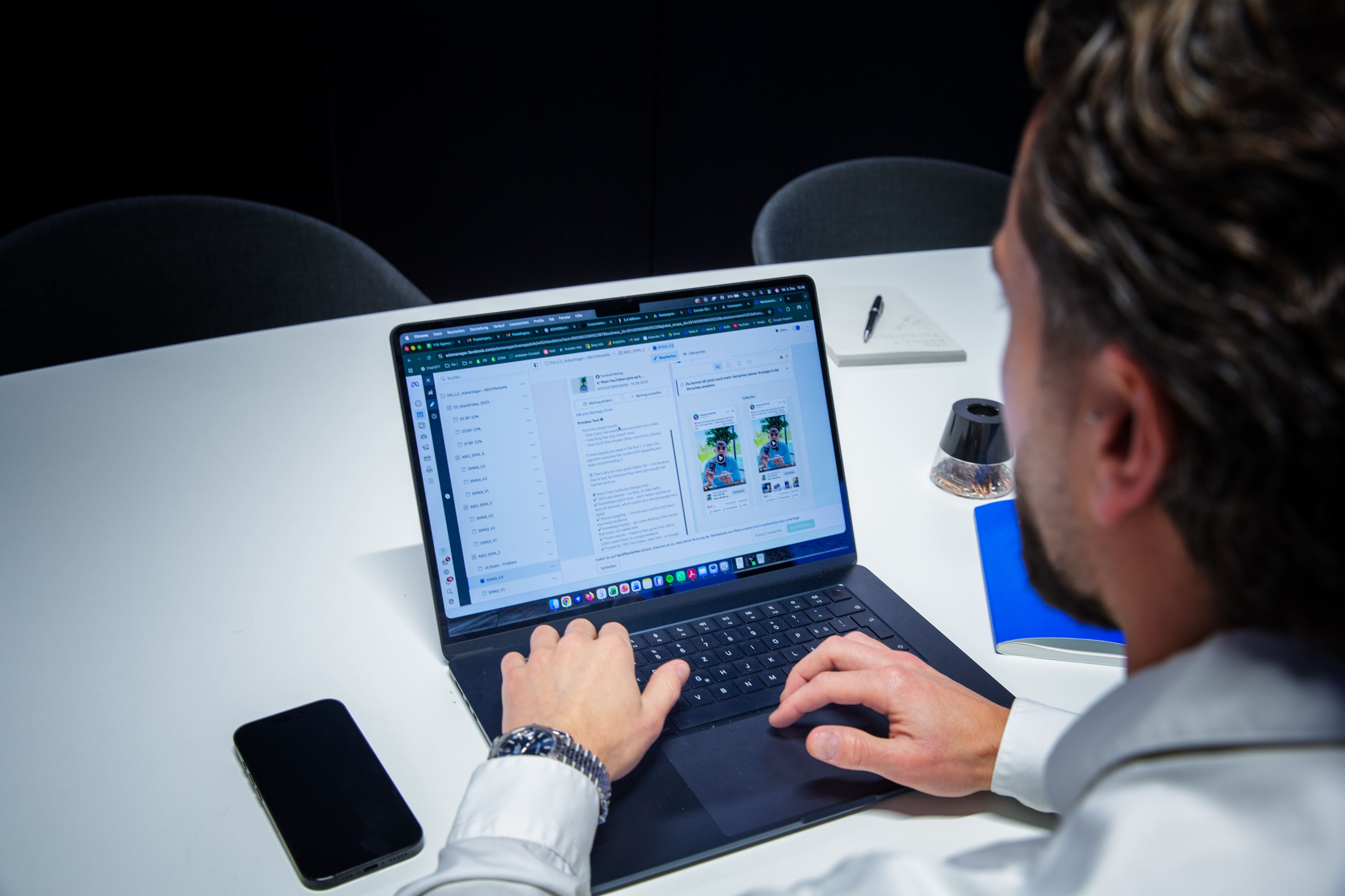 Moreno Carroccia Meta Ads Kampagnen Manager - Online Marketing Agentur Südostschweiz & Liechtenstein (Chur, Landquart, Sargans, Buchs, Rheintal, Vaduz)