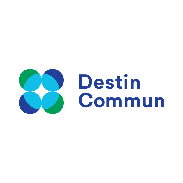 Logo de Destin Commun, organisation œuvrant au rassemblement des Français.
