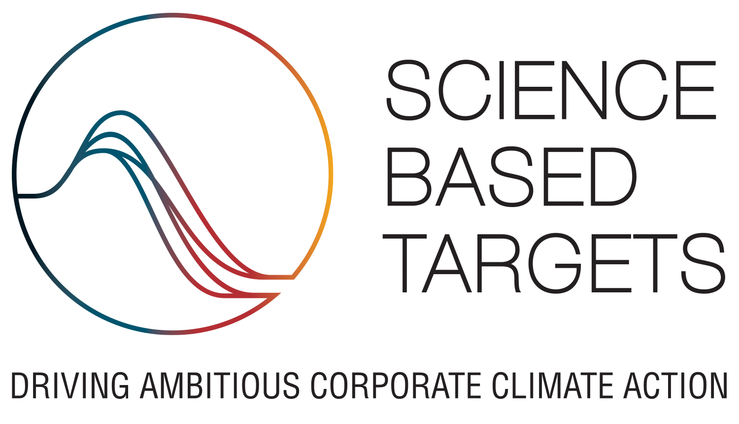 Logo Science Based Targets initiative (SBTi)