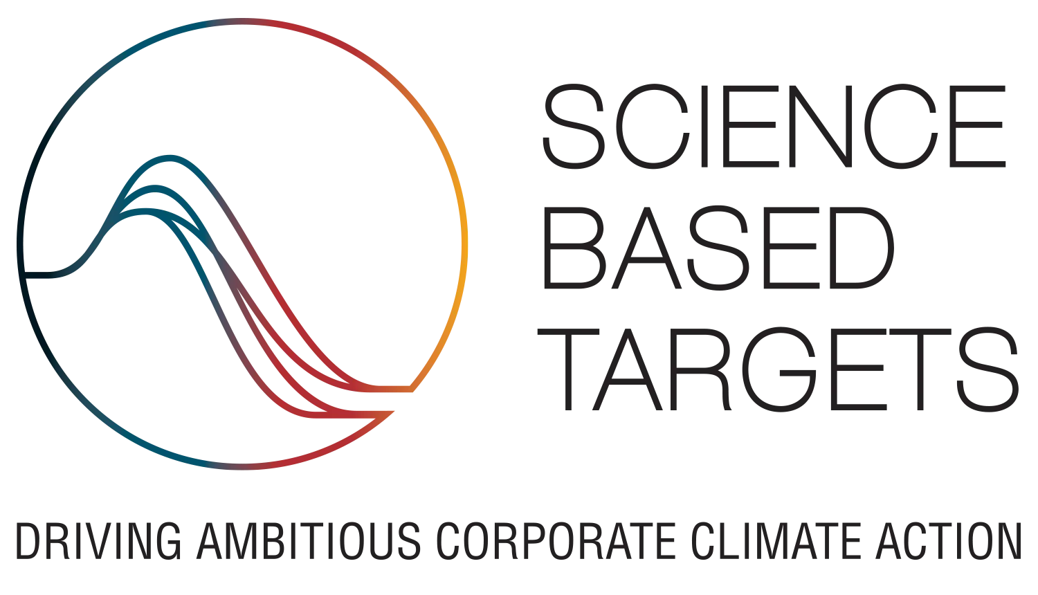 Logo Science Based Targets initiative (SBTi)