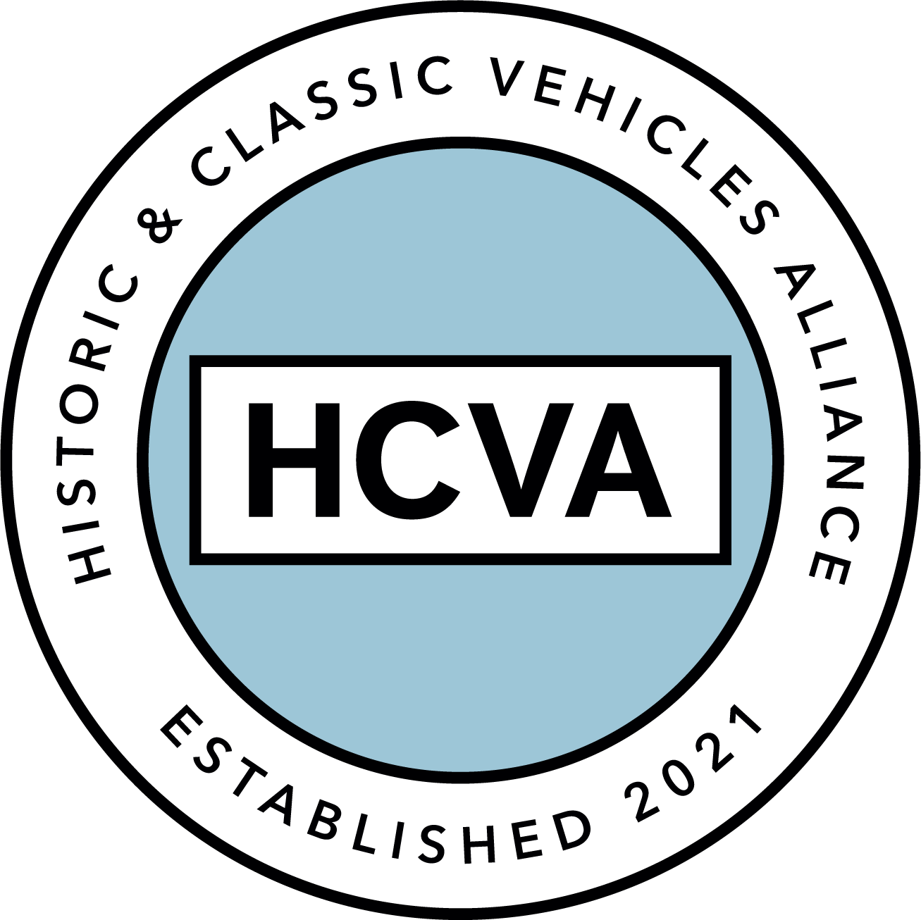 HCVA logo for Historic and Classic Vehicles Alliance established 2021