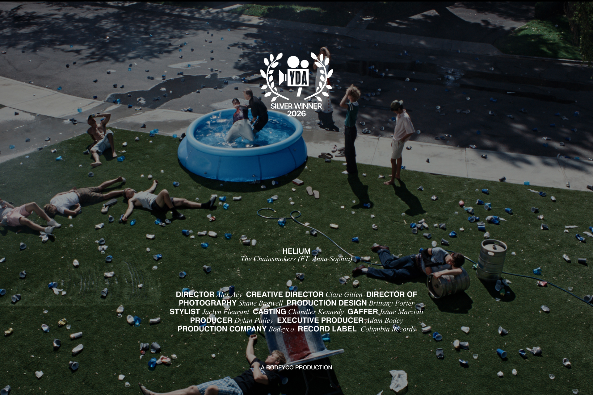 Helium Wins Silver at the Young Director Award