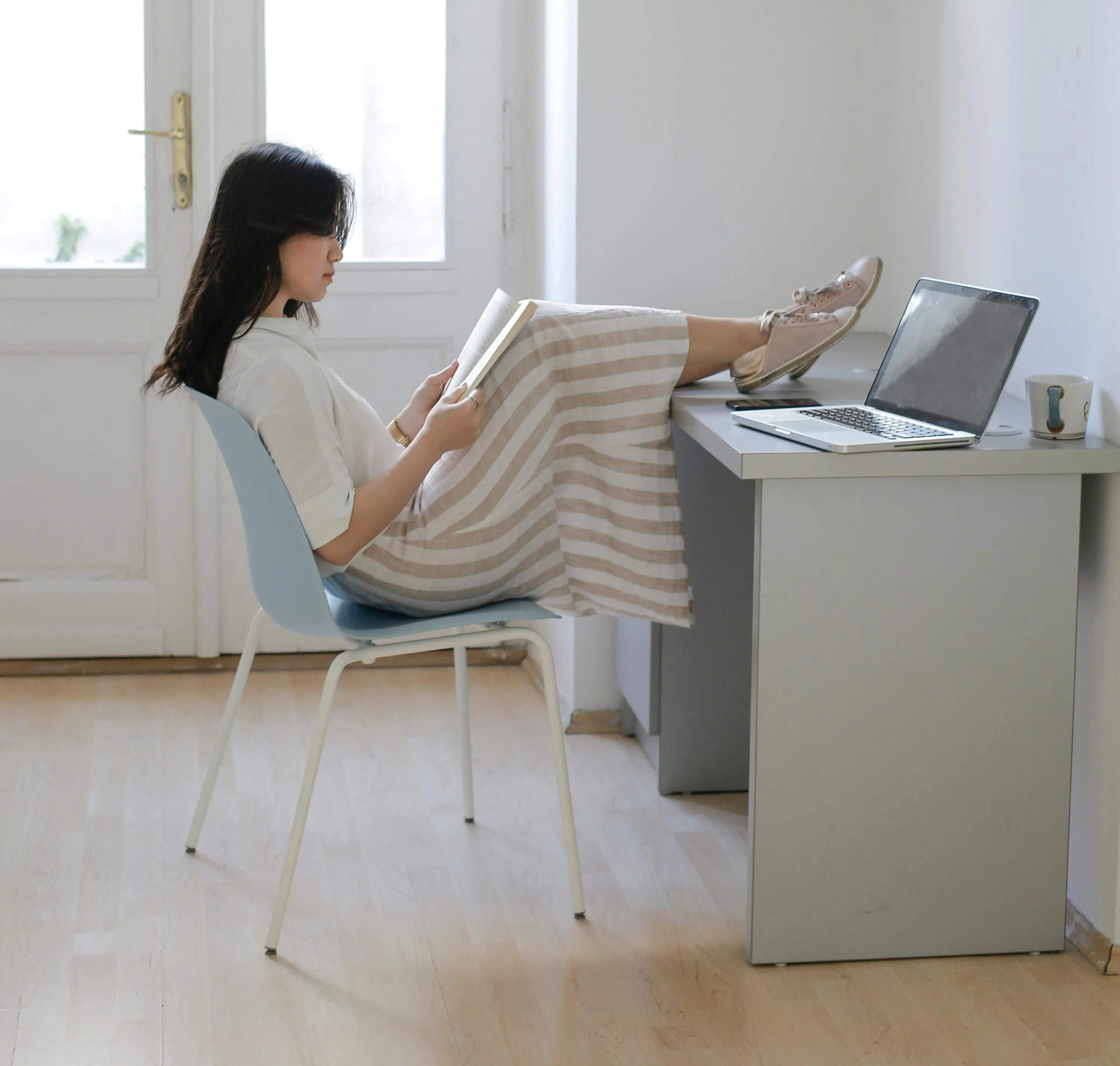 Studying Stock Photo