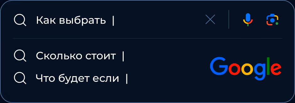 Поисковые запросы: как выбрать, сколько стоит, что будет если