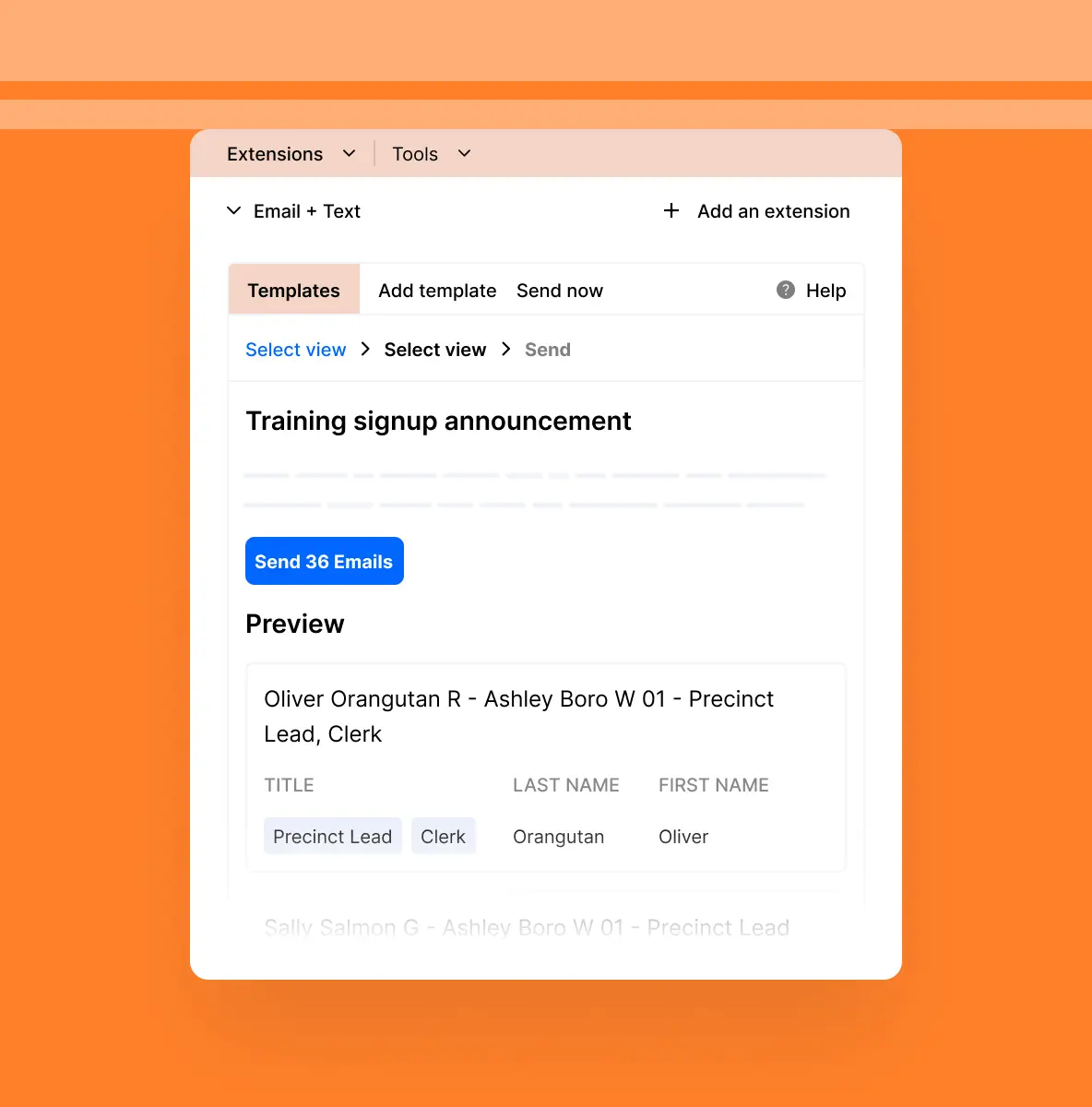 Adapt the Software to Fit Your Needs