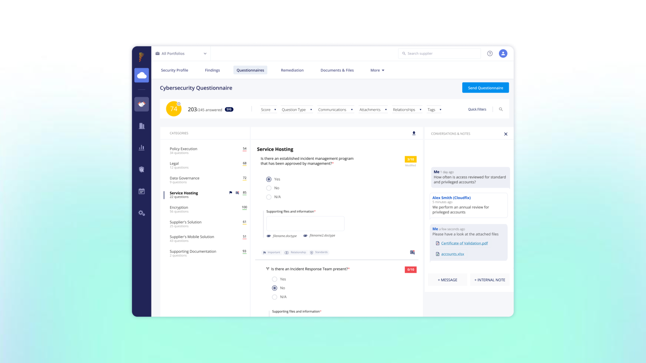 Best Third Party Risk Management: Panorays