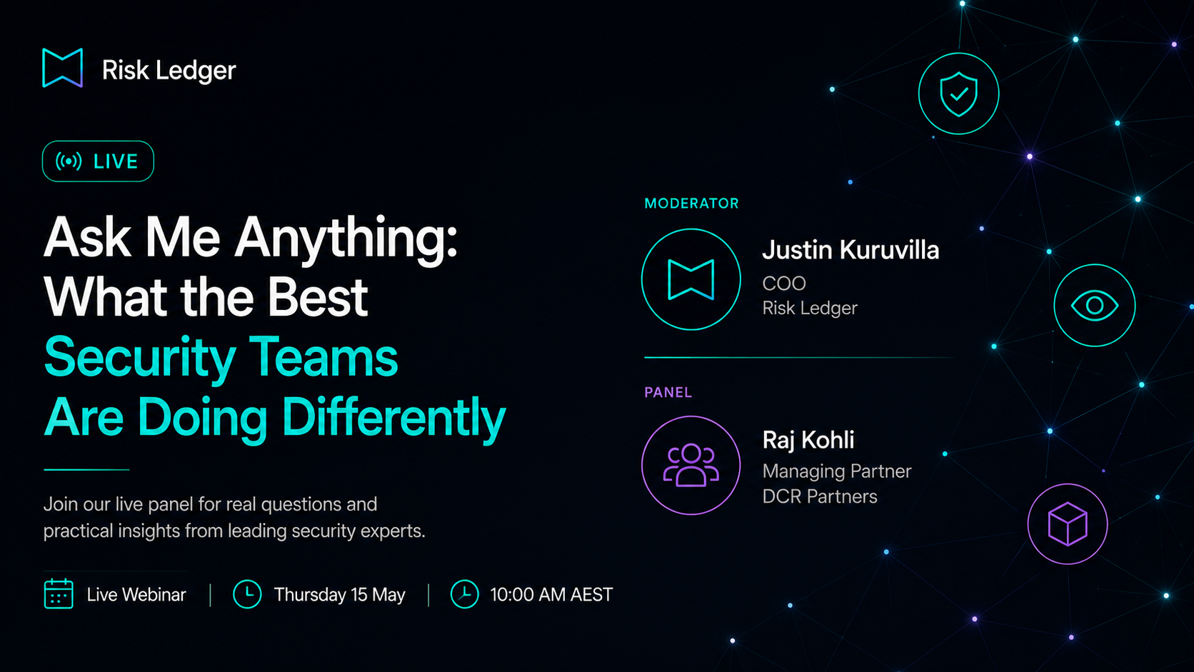 On-Demand Webinar : Ask Me Anything - What the Best Security Teams Are Doing Differently