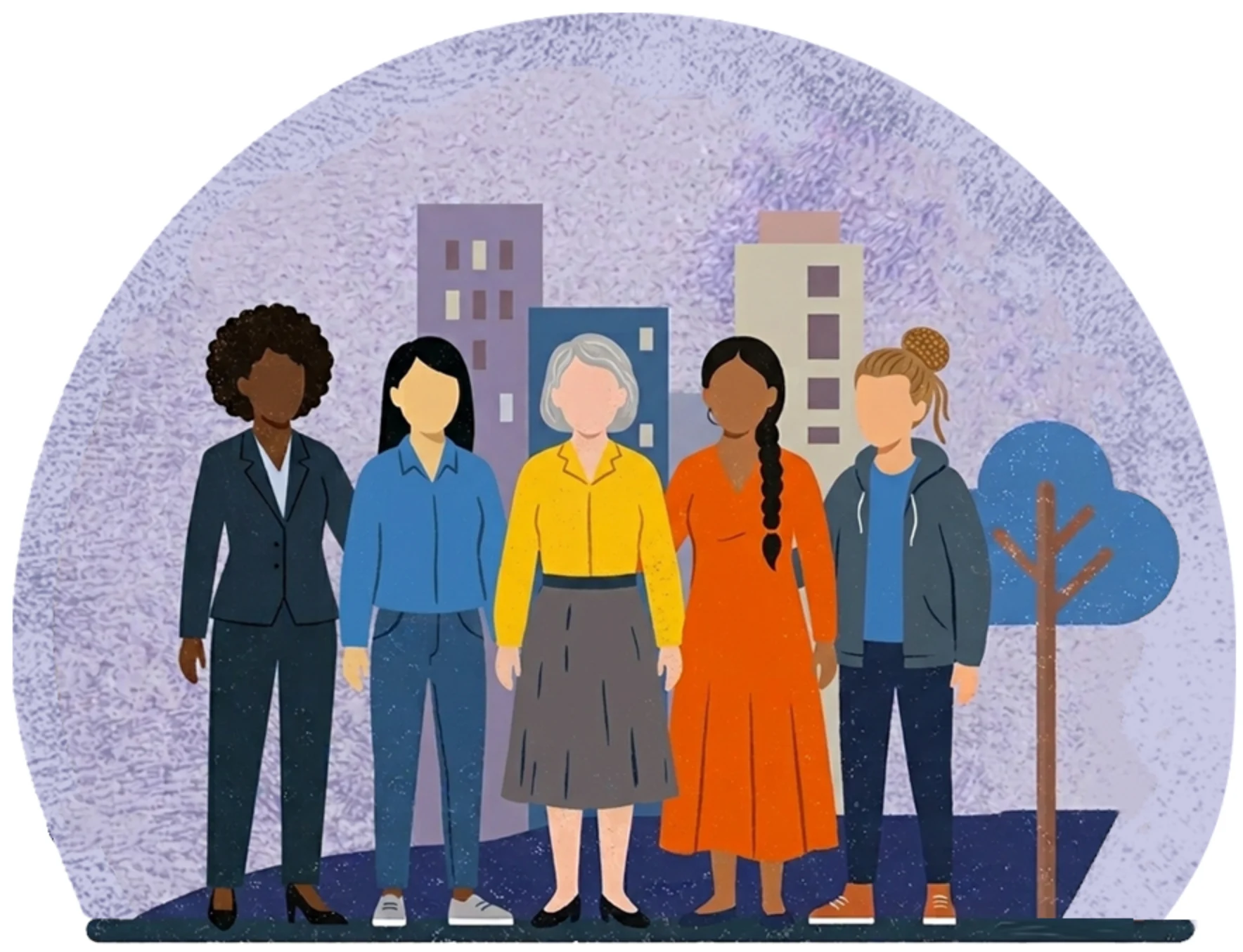 Abstract illustration representing responsible investing and global sustainability