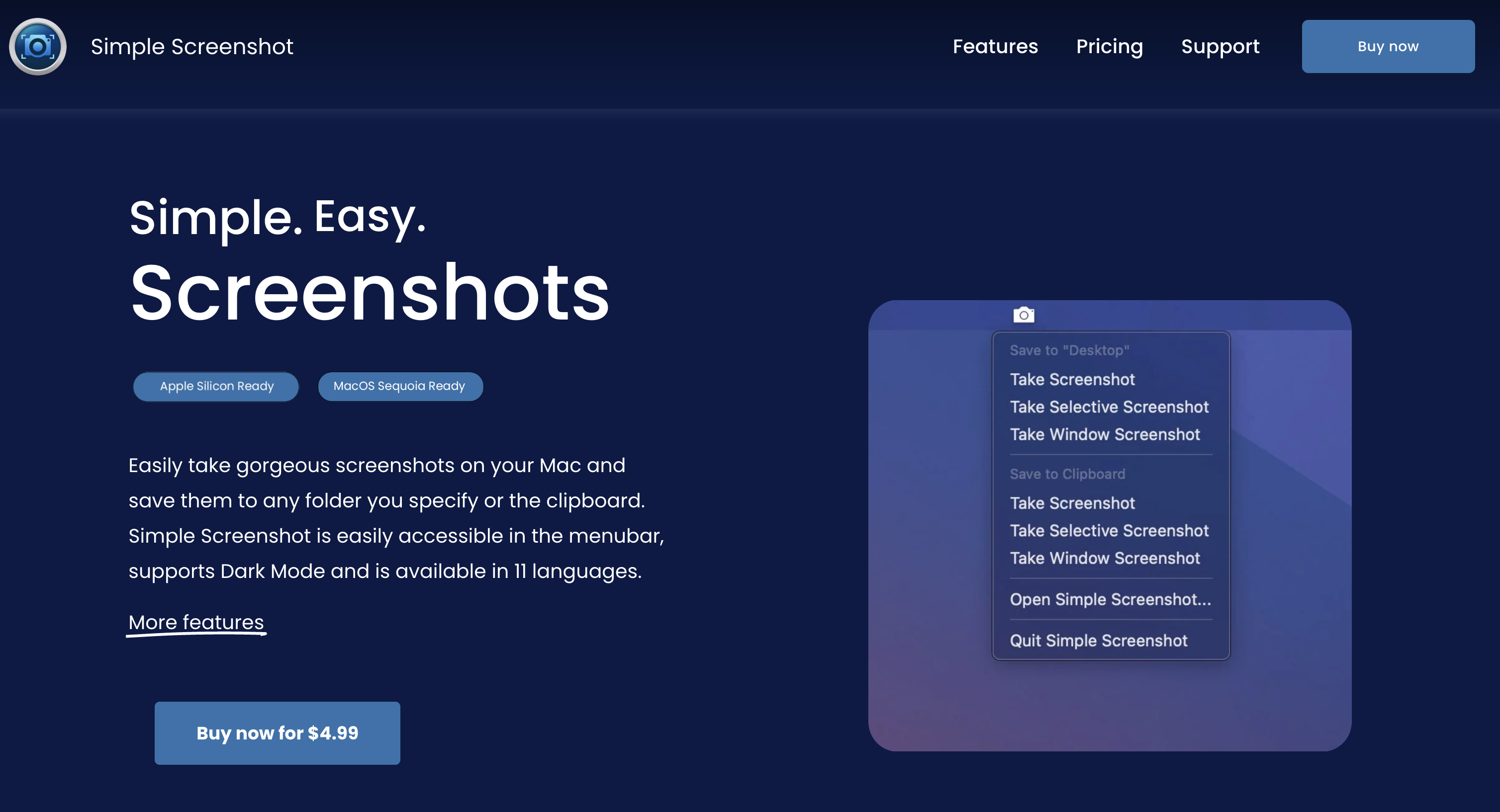 Webamigo case - Simple Screenshot