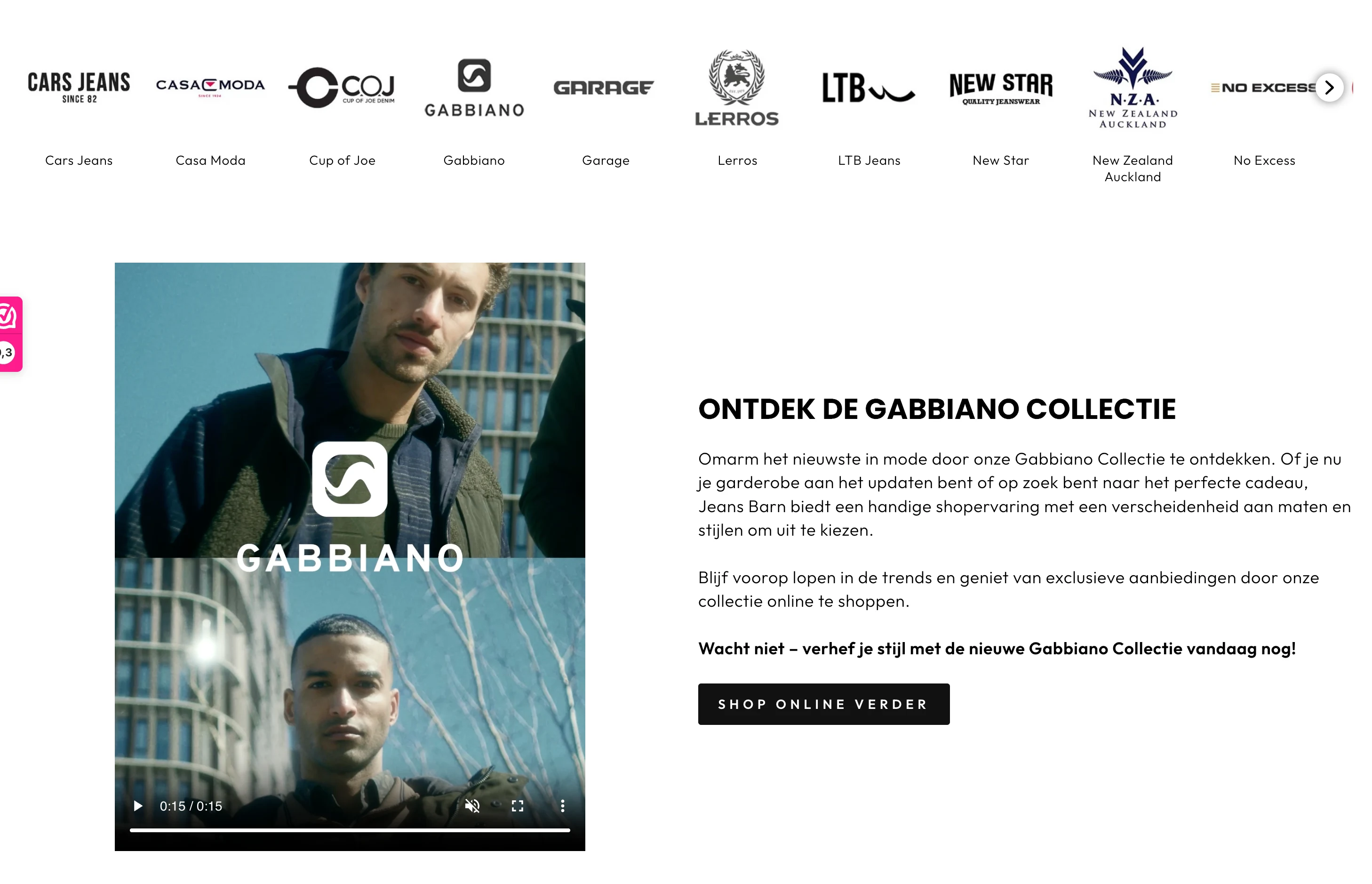 Webamigo case - Jeans Barn