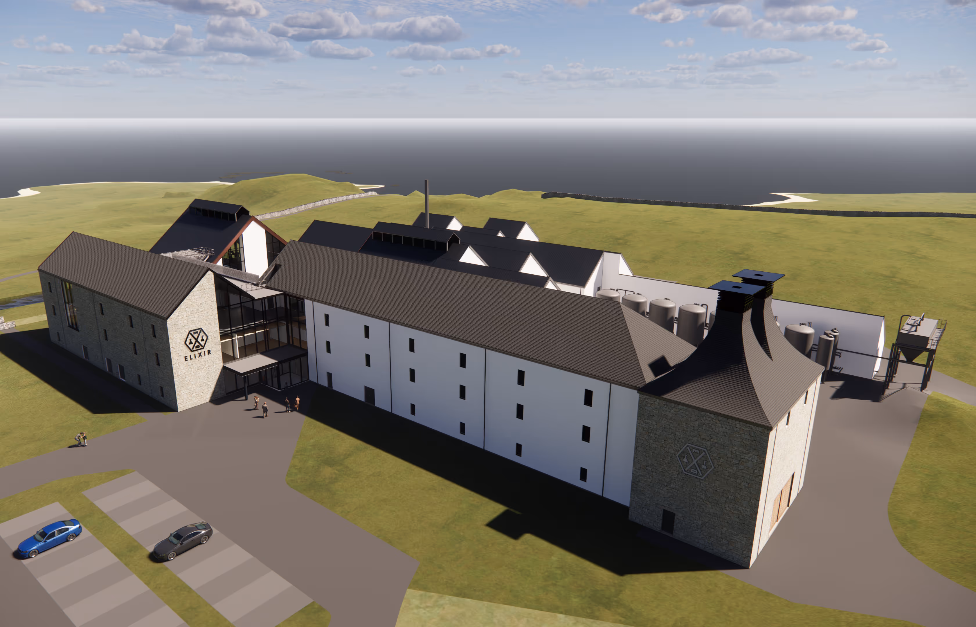 Portintruan distillery overview