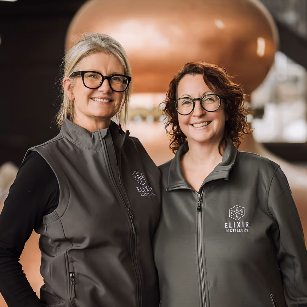 Jackie Thomson and Georgie Crawford