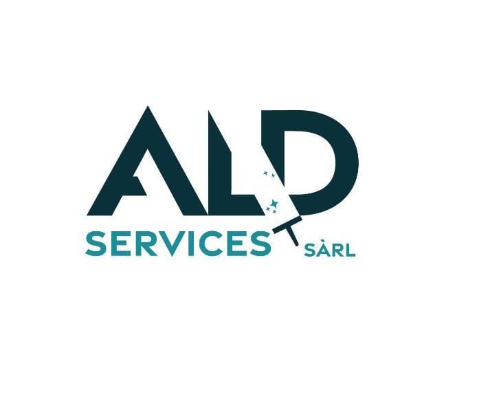 Logo d'ALD Services Sàrl, entreprise de conciergerie et de nettoyage à Buttes.