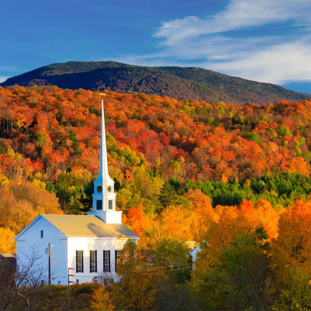 Must See Fall Spots - Stowe, VT