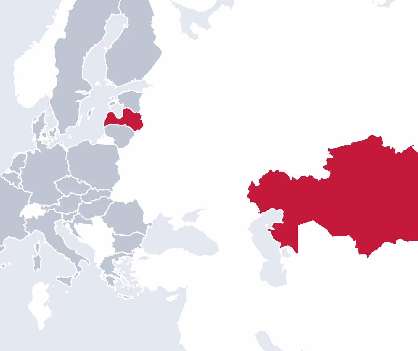Kazakhstan → Latvia