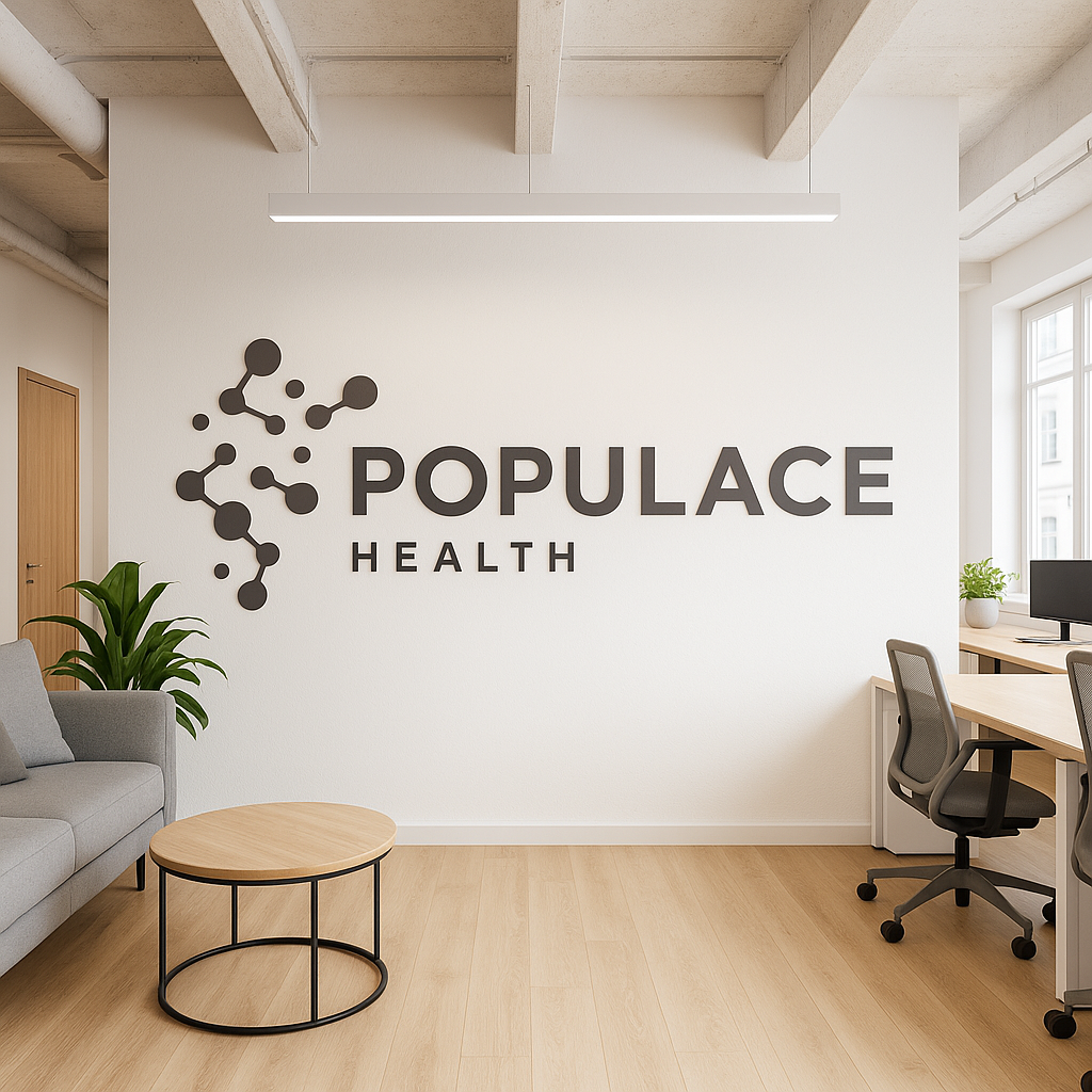 image of a team meeting (for a medical clinic)