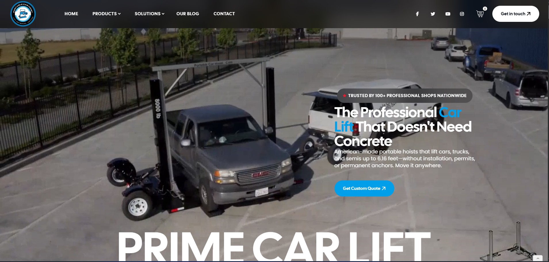 www.portablecarhoist.com