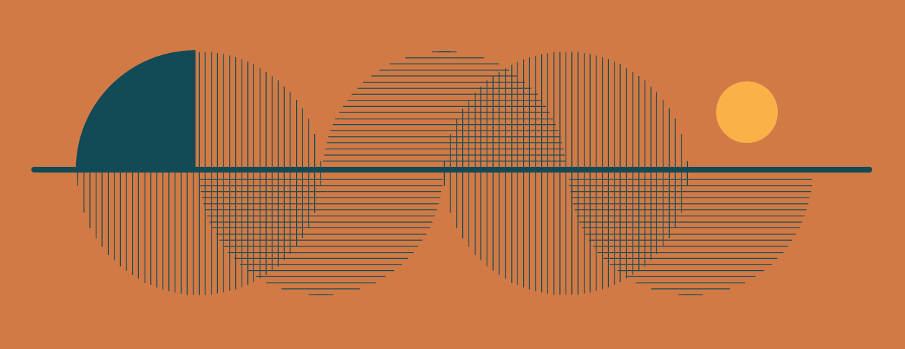 Layered lines and shifting forms create movement, depth, and quiet forward energy.