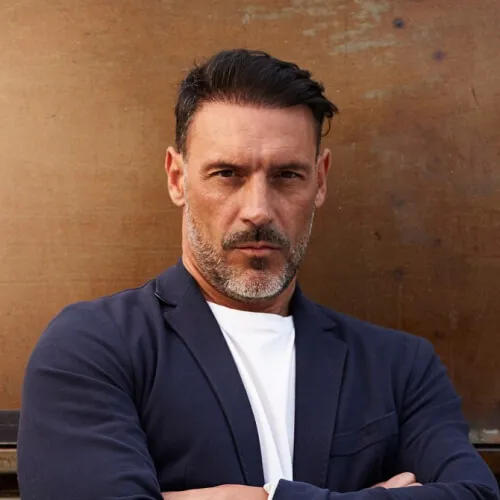 middle aged man