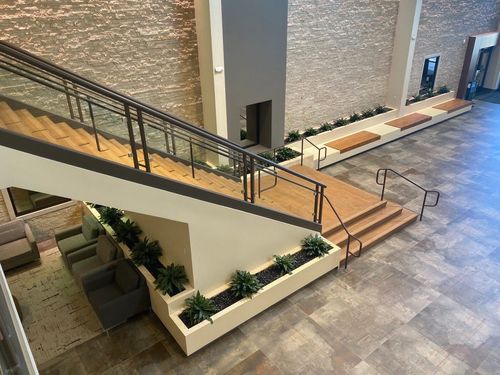 image of office reception area (for a maritime service)